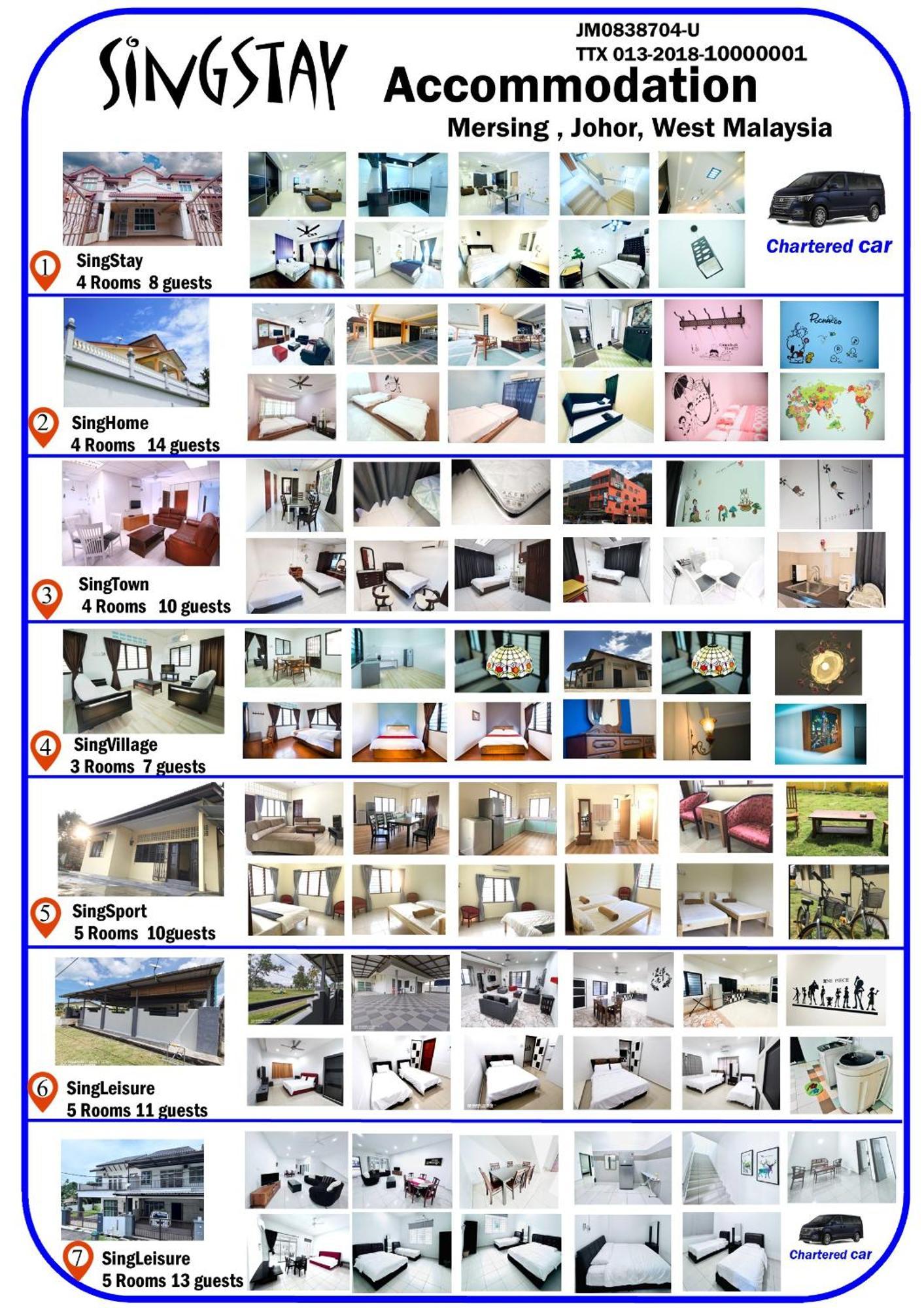 Singstay Guesthouse Mersing Kültér fotó
